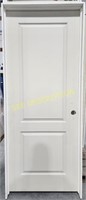 28" Left Hand 2 Panel Colonist White Interior Door