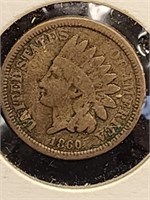 1860 Indian Head penny