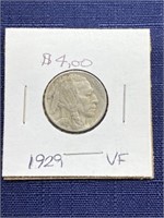 1929 buffalo nickel coin