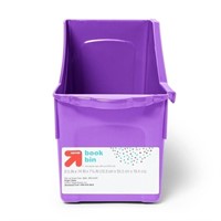 Book Storage Bin Purple - up & up