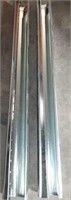 4"×60" galvanized round pipe Two pipes
