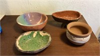 4 Pieces Of Pottery
