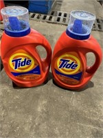 2 Tide Laundry Detergent Bottles