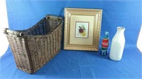 Basket and extras lot #1