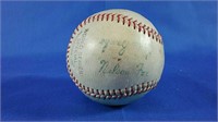 1959 White Sox autographed baseball