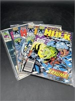 Marvel The Incredible Hulk Comic Books (Set of 4)