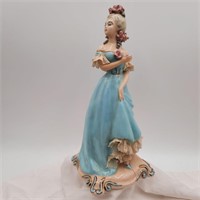 11" Lace Lady Figurine from Edwina Hollywood
