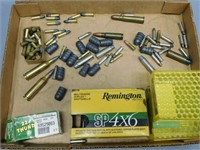 Ammunition: Sabot muzzle loading bullets, .22 long
