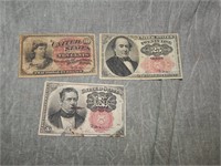US Fractional Currency mid 1800's one is NICE !!!