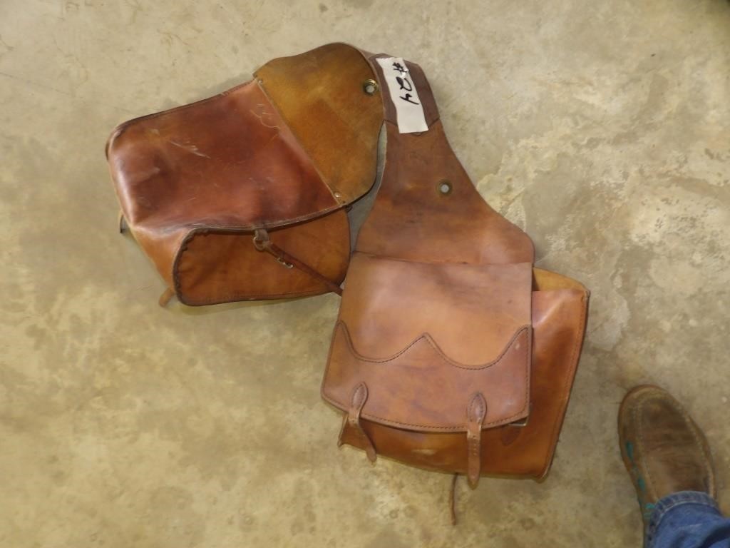 pair of saddle bags