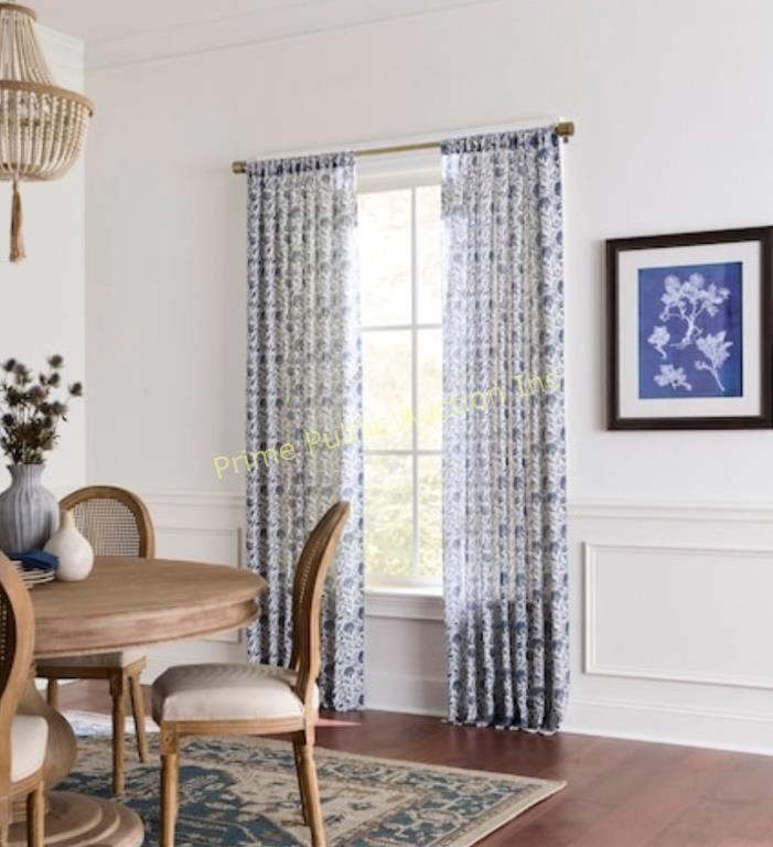 allen + roth $74 Retail 96" Single Curtain Panel,