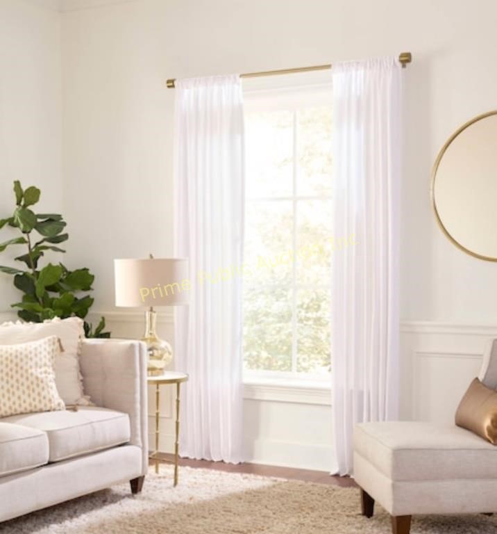 allen + roth $84 Retail 84" Single Curtain Panel,