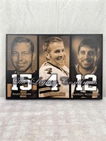 Green Bay Packers QB Legacy Gallery Wrapped Canvas