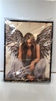 New Framed Angel Canvas Poster