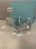 TIFFANY AND CO. CRYSTAL BOWL LIKE NEW IN BOX