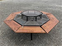 JAG HEXAGON GRILL STATION - 8 GRILLING SPOTS -