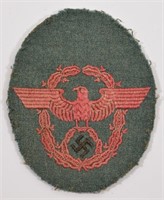 WWII German Police Sleeve Patch