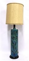 Art Pottery Lamp - 42 1/2" Tall