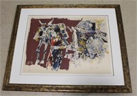 Moshe Gat signed lithograph 192/200