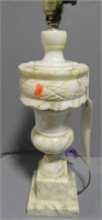 18” Marble Table Lamp. No Shade or Shade holder