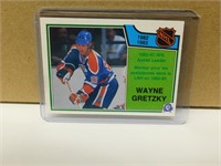 1983-84 OPC Wayne Gretzky #216 Assist Leader Card