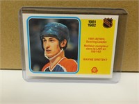 1982-83 OPC Wayne Gretzky #243 Scoring Leader Card
