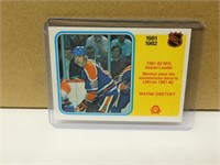 1982-83 OPC Wayne Gretzky #240 Assist Leader Card