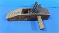 Antique Wood Plane-Hand Carved