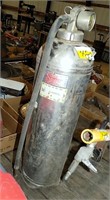 STAINLESS STEEL FIRE EXTINGUISHER, EMPTY