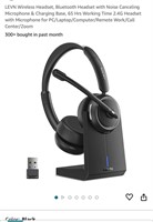 LEVN Wireless Headset, Bluetooth Headset