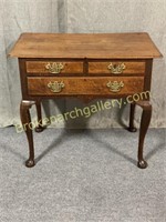 English Oak Queen Anne Dressing Table