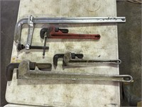 Pipe Wrenches and OST Clamp