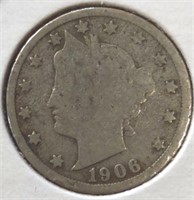1906 Liberty Head V nickel