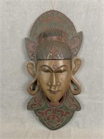 Wooden Face Wall Art