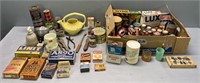 Kitchen Collectibles & Spice Advertising Lot