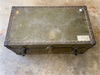 Vintage Footlocker Trunk Tent.Spec.June 12 1940