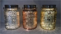 3 Firefly Jar Lights - Each Takes 3 Aa Batteries