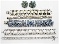 Vintage Rhinestone Bracelets