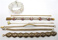 Vintage Gold Tone Bracelets