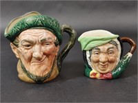 Royal Doulton Mini Auld Mac Sairey Gamp Toby Mug