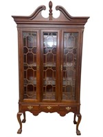 American Drew Solid Cherry Display Cabinet