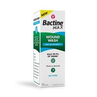 Bactine Max 8 Oz. First Aid Antiseptic Wiound Wash