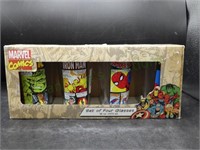 Marvel Comics Set of 4 Glasses # 26212