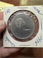 1975 Canadian dollar coin