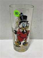 Uncle Scrooge Pepsi, character glass