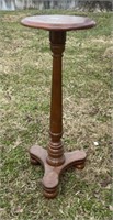 Quality Wood Plant Stand Pedestal Table