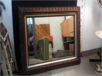 Vintage mirror
Measures 47" x 35"