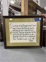 Framed Needlepoint