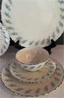 VTG LENOX CHINA Rosedale 5 piece Setting - IN