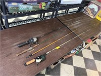 Fishing Poles & Reels Lot